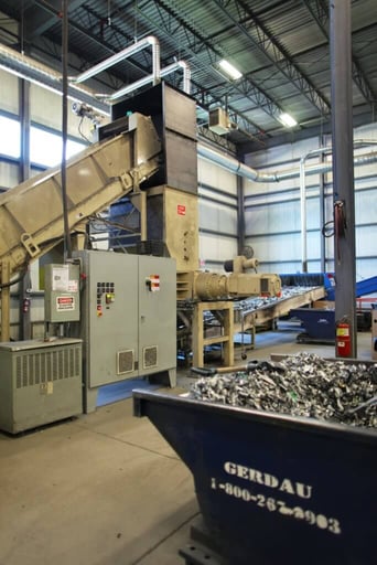 A scrap machine