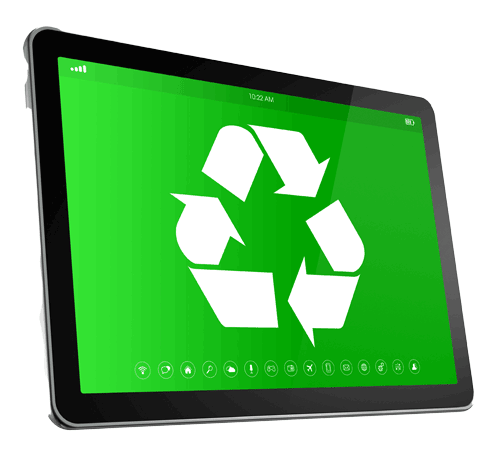 digital-tablet-pc-with-recycling-symbol-screen-environmental-conservation-concept
