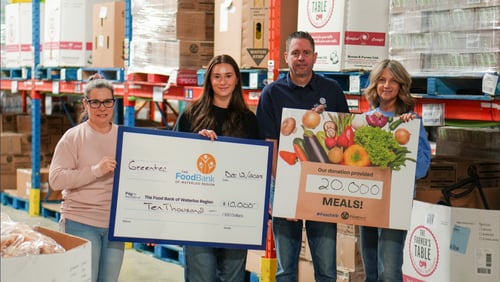 Greentec Donates $10,000 to The Food Bank of Waterloo Region this Holiday Season, and will Donate $7 Per Phone or Laptop as Part of the Phones4Food Program