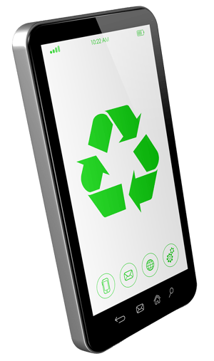 smartphone-with-recycle-symbol-screen-environmental-conservation-transparent