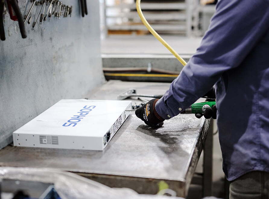 Technician preparing IT assets for audit-ready disposition