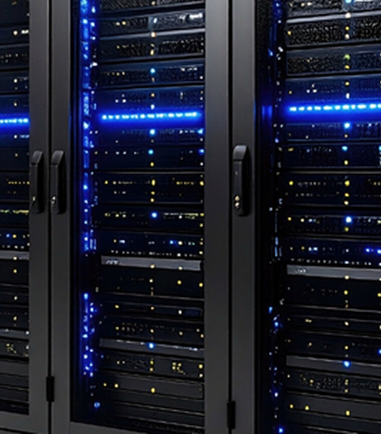 Data centre server racks