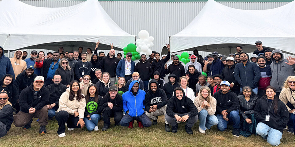 Greentec team at company headquarters in Canada