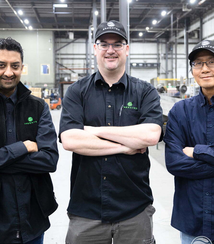 Greentec team managing producer compliance operations