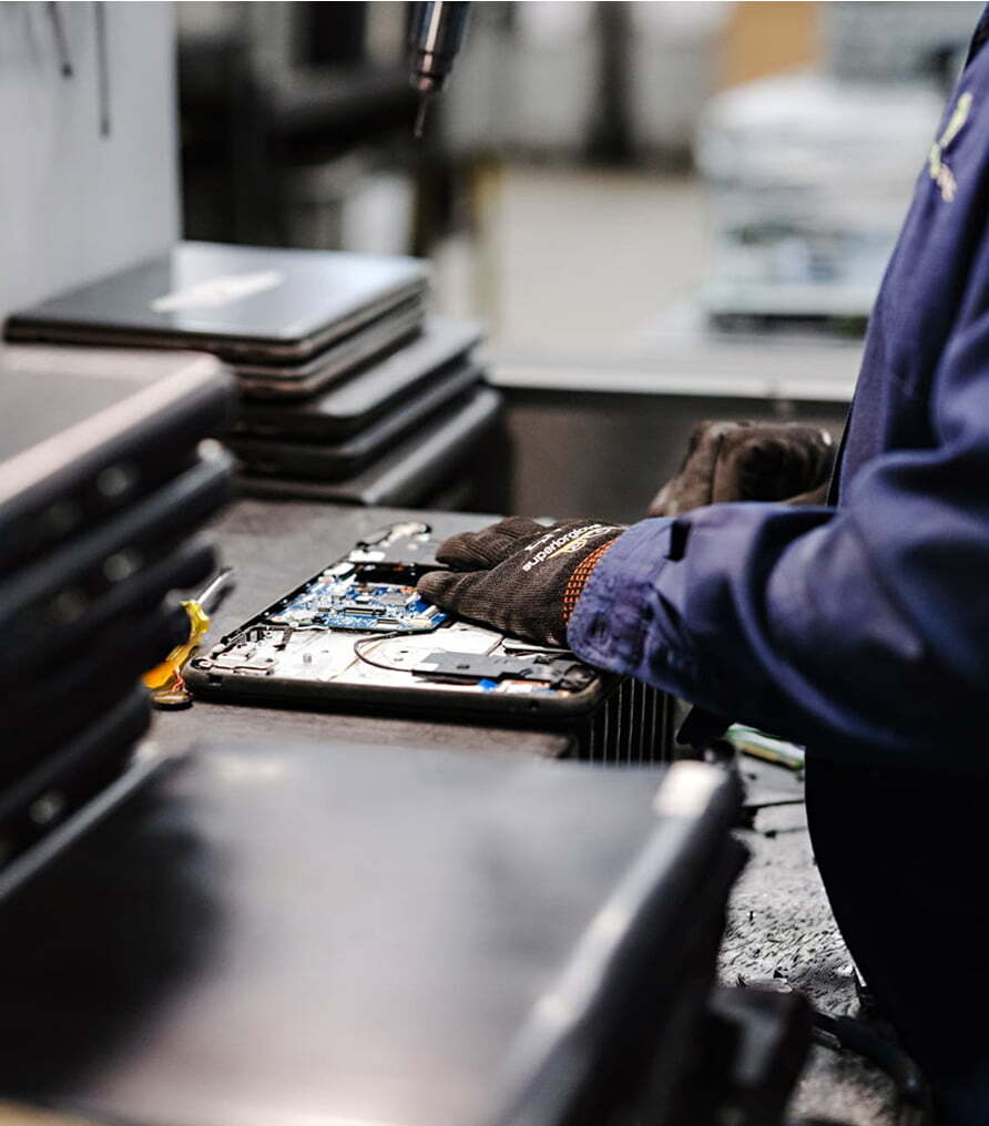 Secure data destruction technician
